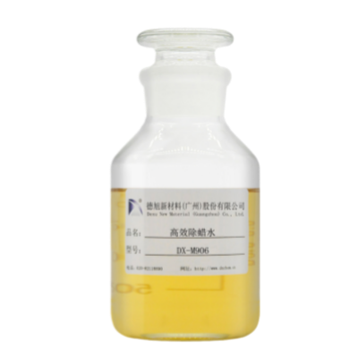 高效除蠟水 DX-M906采用高效溶蠟表面活性劑、有機(jī)堿、助溶劑等研制而成，具有除蠟徹底、滲透力強(qiáng)、快速剝離、無毒且安全環(huán)保的特性?？蔁峤逑椿虺暡ㄇ逑?，廣泛適用于電鍍、噴砂、噴漆等表面處理前的除蠟清洗。